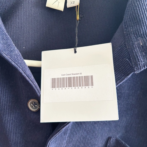 ByTavi Navy Blue Corduroy Shacket - NWT - Picture 8 of 8